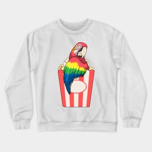 Parrot Popcorn Crewneck Sweatshirt